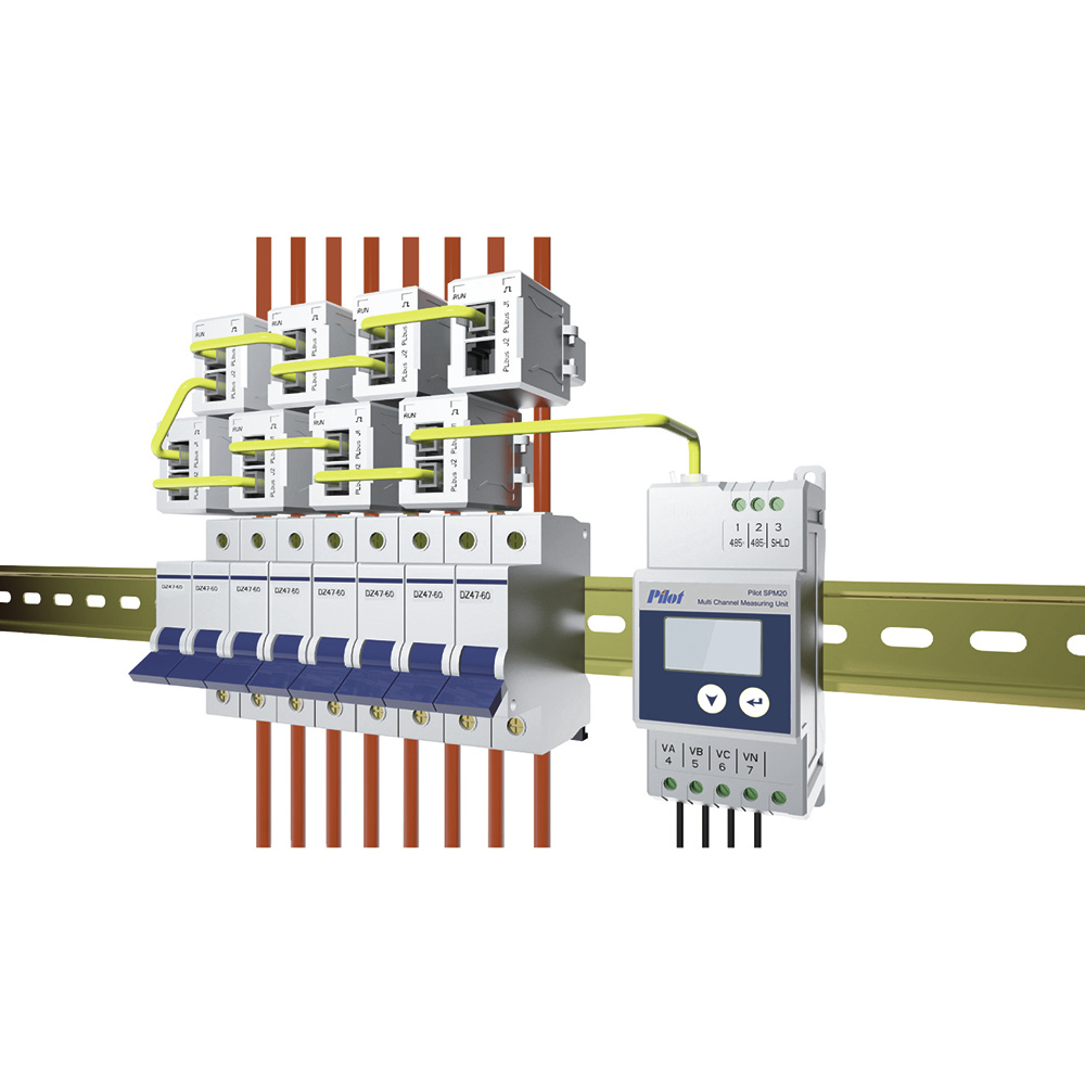 pilot spm20微型多回路电表
